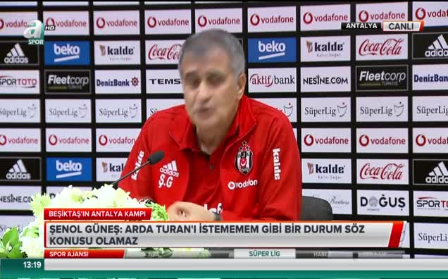 Şenol Güneş'ten transfer müjdesi