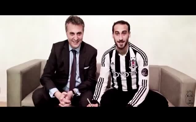 Beşiktaş'tan Cenk Tosun'a veda videosu
