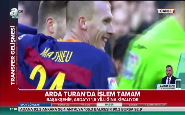 Arda Turan'da işlem tamam
