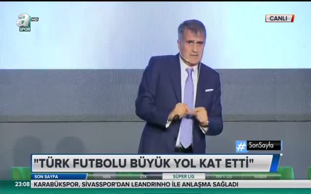 Şenol Güneş'ten başarının sırları