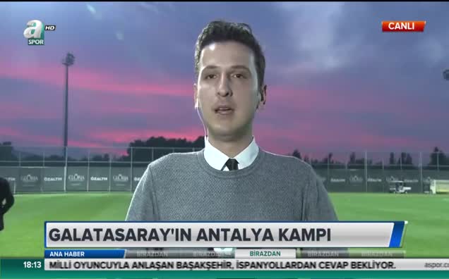 Galatasaray'ın Antalya kampı devam ediyor