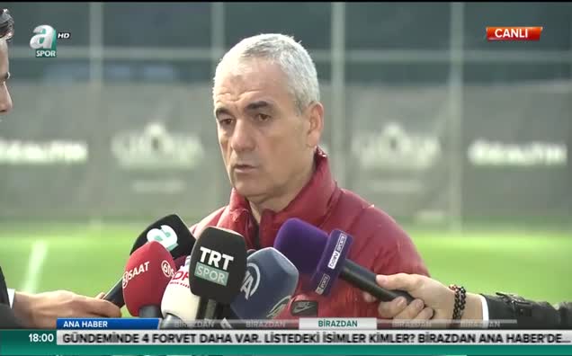 Rıza Çalımbay'dan transfer açıklaması