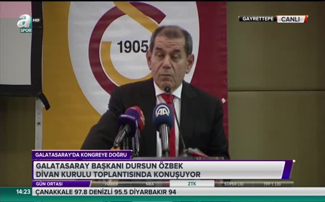 Dursun Özbek'ten Ünal Aysal'a: Galatasaray'ı bırakıp kaçtın