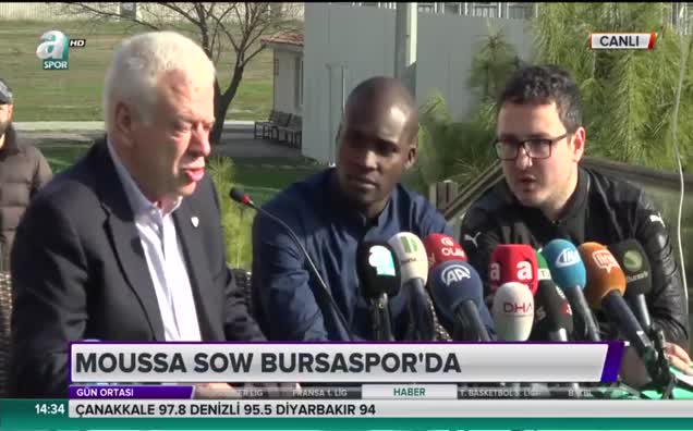 Moussa Sow imzayı attı