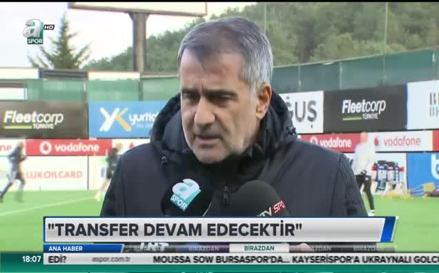 Şenol Güneş yeni transferi açıkladı