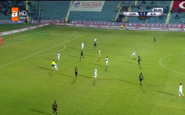 Osmanlıspor: 2 - Beşiktaş: 1