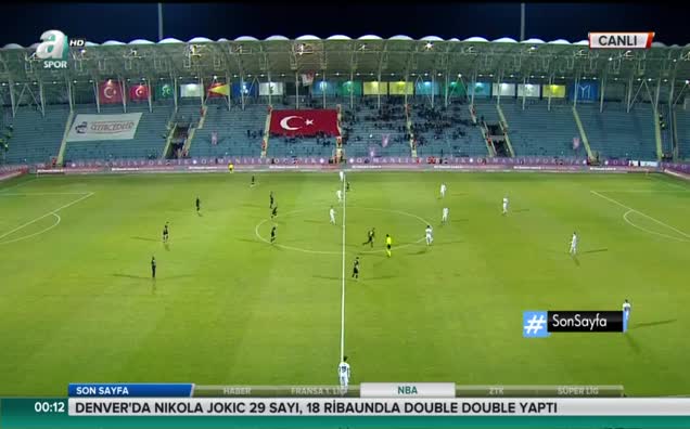 Osmanlıspor: 2 - Beşiktaş: 1 (ÖZET)