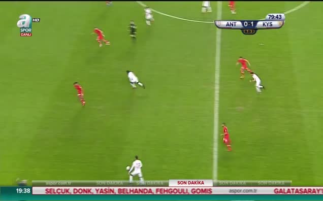 Antalyaspor: 0 - Kayserispor: 2