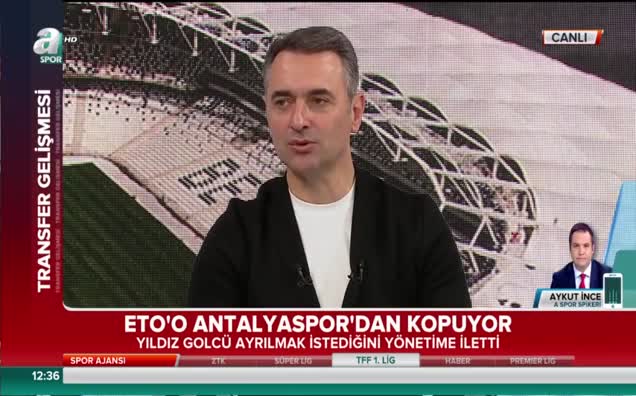 Eto'o Antalyaspor'dan ayrılıyor