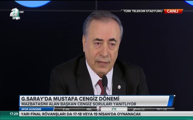 Mustafa Cengiz Sportif A.Ş'nin istifasını istedi