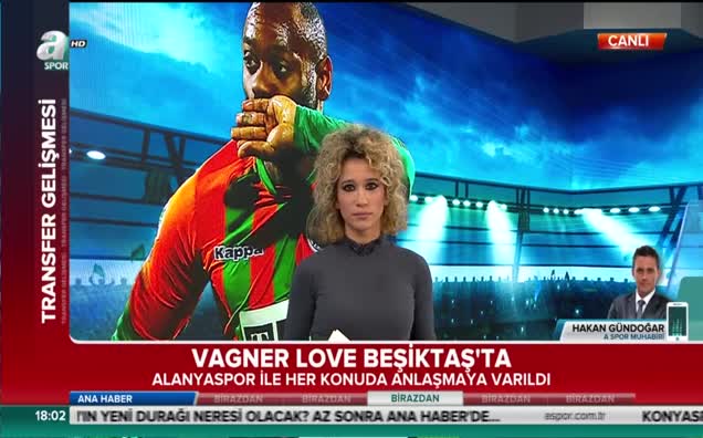 Vagner Love Beşiktaş'ta