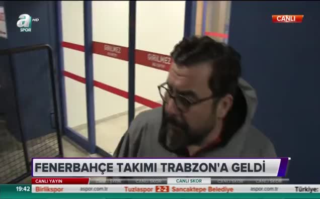 Fenerbahçe kafilesi Trabzon'da