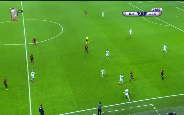 Vodafone Park'ta gergin anlar