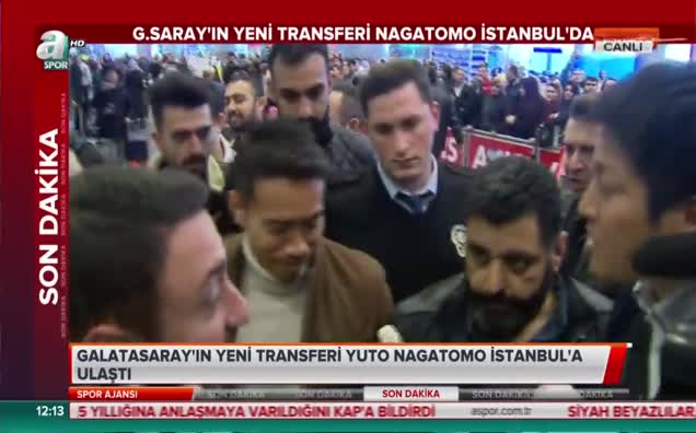 Nagatomo İstanbul'da!