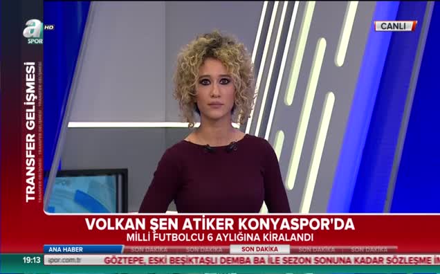 Volkan Şen Atiker Konyaspor'da