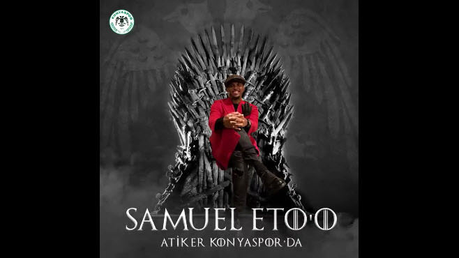 Konyaspor'dan Eto'o videosu: Game of Thrones...