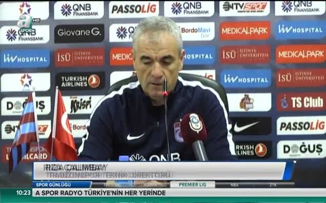 Rıza Çalımbay:“Transfer için çok uğraştık” .