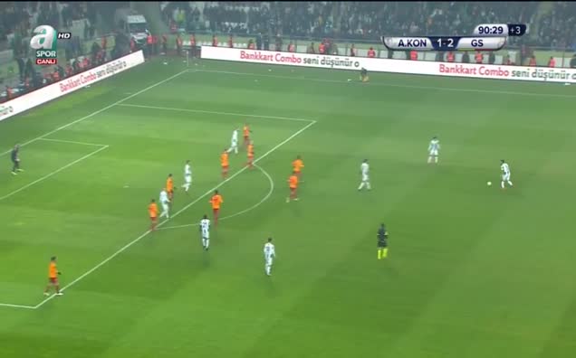 Atiker Konyaspor: 2 - Galatasaray: 2