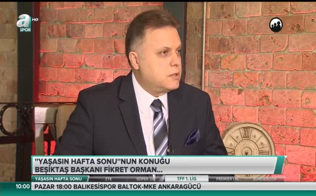 Fikret Orman A Spor'da açıklamalarda bulundu