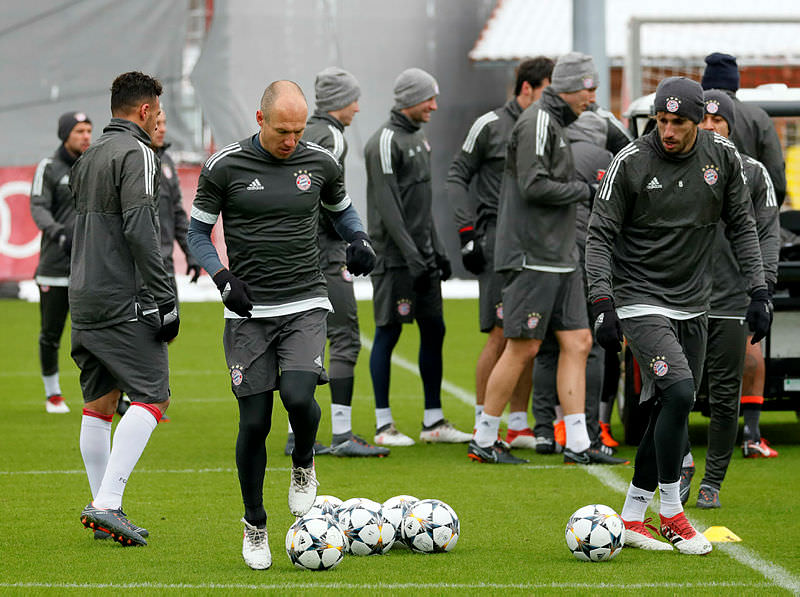 Bayern Beşiktaş maçı öncesi son çalışmasını yaptı