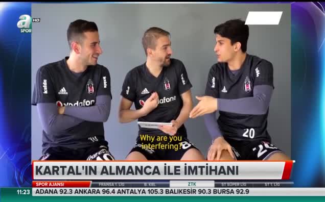 Kartal'ın Almanca ile imtihanı