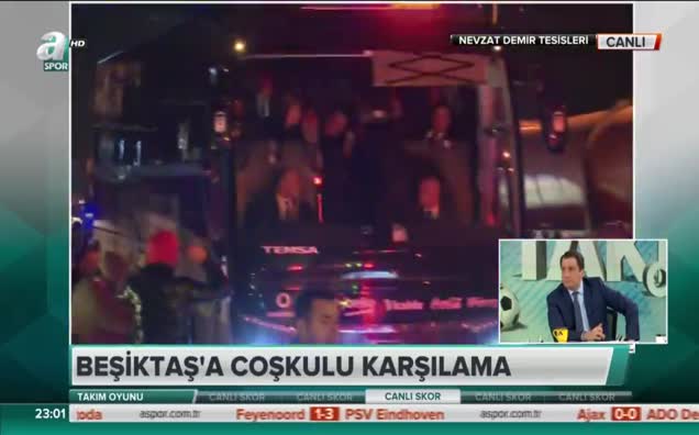 Vida, otobüsün içinden 3'lü çektirdi