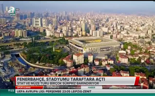 Fenerbahçe Stadyumu taraftara açtı