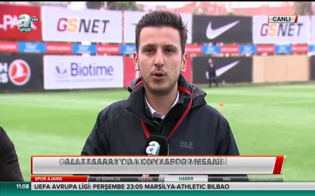 Galatasaray Konyaspor hazırlıklarını sürdürdü