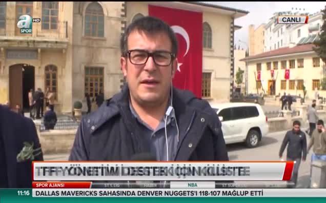 TFF Mehmetçik'e destek için Kilis'te