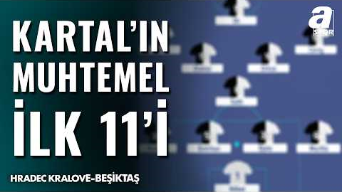 Beşiktaş'ın Hradec Kralove Karşısındaki Muhtemel İlk 11'i Belli Oldu!